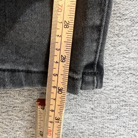 Aeropostale Jeans Womens Size 38 Black Skinny Distressed High Rise Stretch - Picture 12 of 14